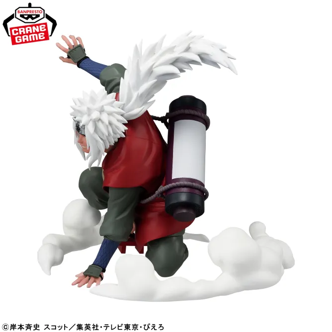 Аніме фігурка Джирайя (Jiraiya) — Наруто (Naruto), серія Summoning Jutsu Figure, 15 см, виробник Banpresto 7