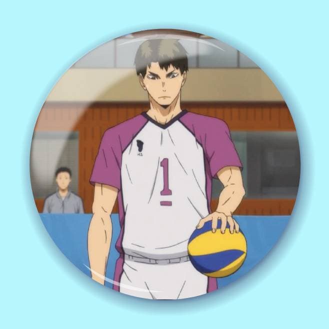 Аніме значок Волейбол (Haikyuu!!) 9, 56 мм