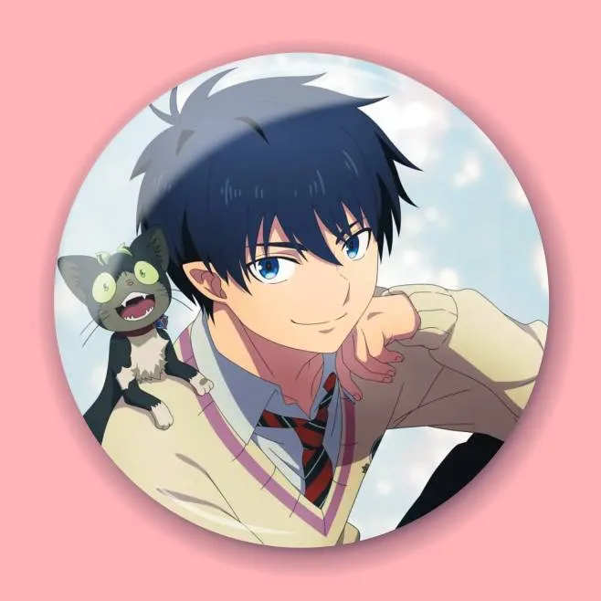 Аніме значок Блакитний екзорцист (Blue Exorcist) 26, 56 мм