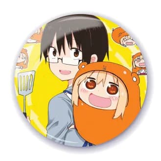 Аніме значок Дволика сестричка Умару (Himouto! Umaru-chan) 9, 56 мм, глянець