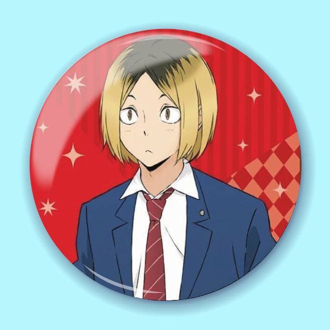 Аніме значок Волейбол (Haikyuu!!) 72, 56 мм, глянець