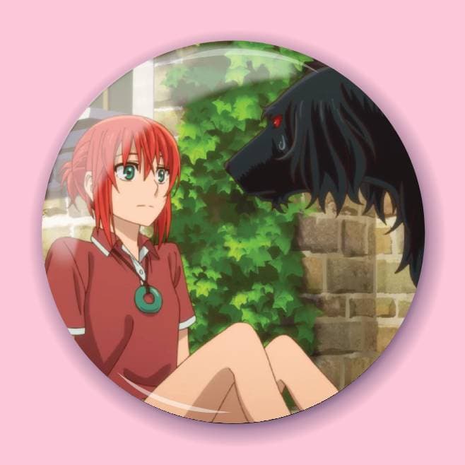 Аніме значок Наречена чаклуна (The Ancient Magus' Bride) 39, 56 мм