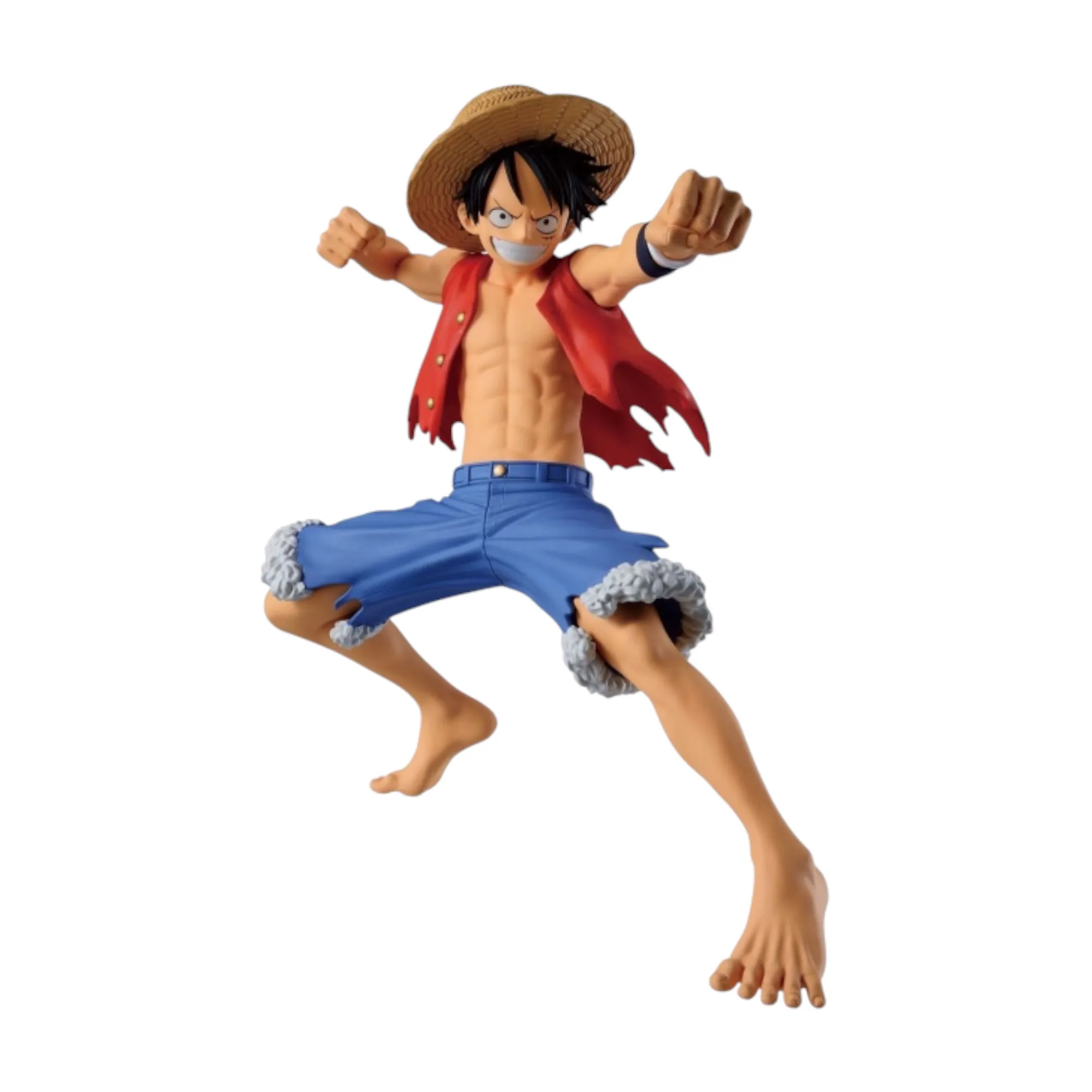 Аніме фігурка Манкі Д. Луффі (Monkey D. Luffy) — Ван-Піс (One Piece), серія Cross Posing, 16 см, виробник Banpresto