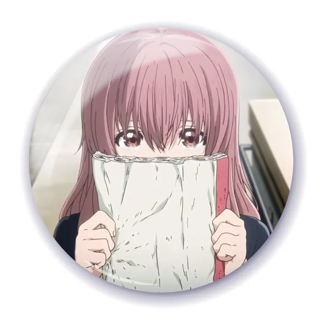 Аніме значок Форма голосу (A Silent Voice) 29, 56 мм, глянець