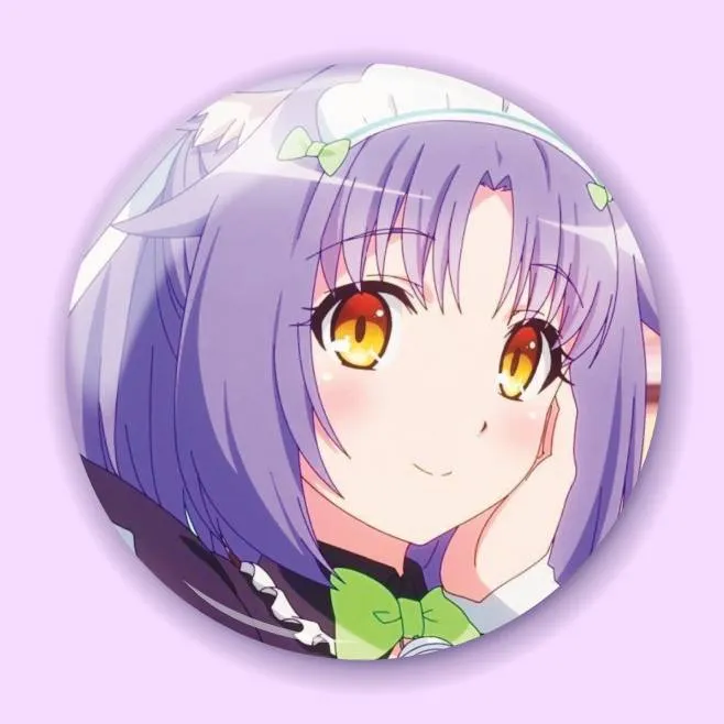 Аніме значок Котячий рай (Nekopara) 2, 56 мм