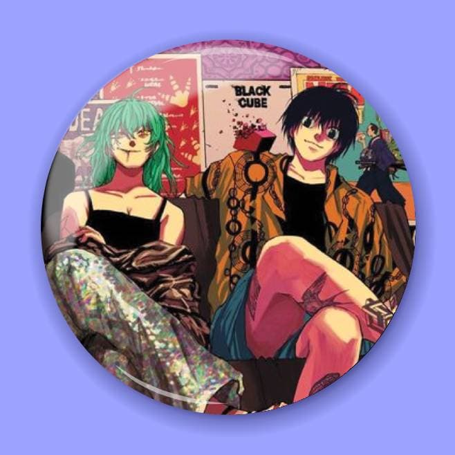 Аніме значок Дні Сакамото (Sakamoto Days) 8, 56 мм