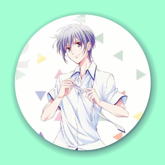 Аніме значок Кошик фруктів (Fruits Basket) 37, 56 мм