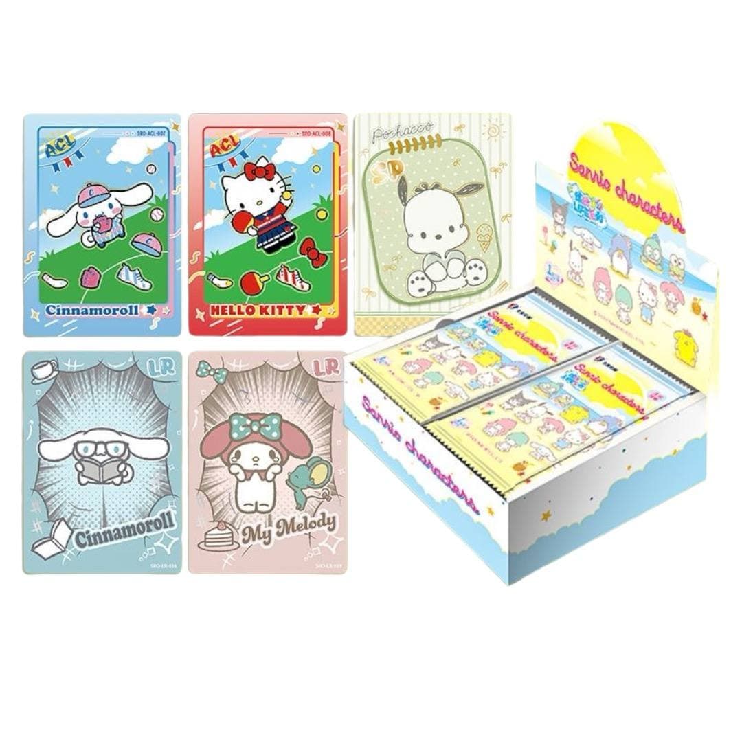 Аніме картки Kabao Wenchuang — Хеллоу Кітті та друзі / Онеґай, Моя Мелодія (Hello Kitty & Friends / Onegai My Melody)