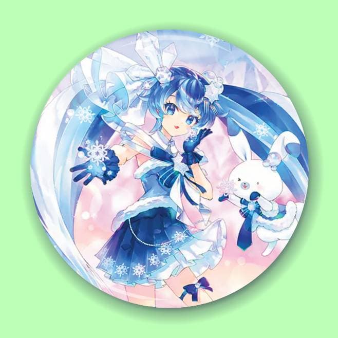 Аніме значок Хацуне Міку (Hatsune Miku) — Хацуне Міку (Hatsune Miku) Piapro Characters 37, 56 мм