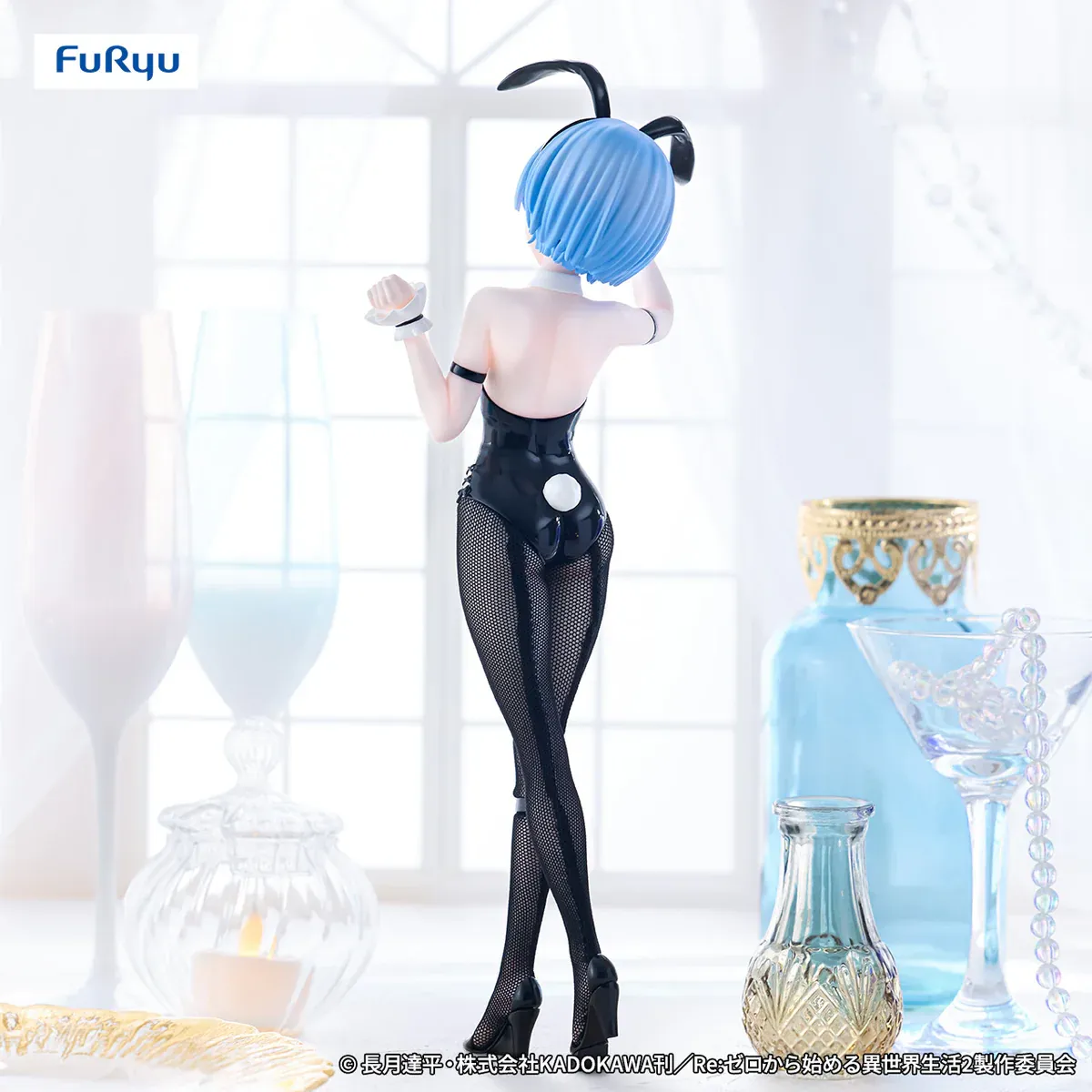 Аніме фігурка Рем (Rem) BiCute Bunnies Bicolor Furyu — Переродження: Життя в іншому світі з нуля (Re:Zero Starting Life in Another World), 29 см 4