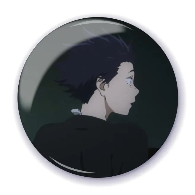 Аніме значок Форма голосу (A Silent Voice) 26, 56 мм, глянець
