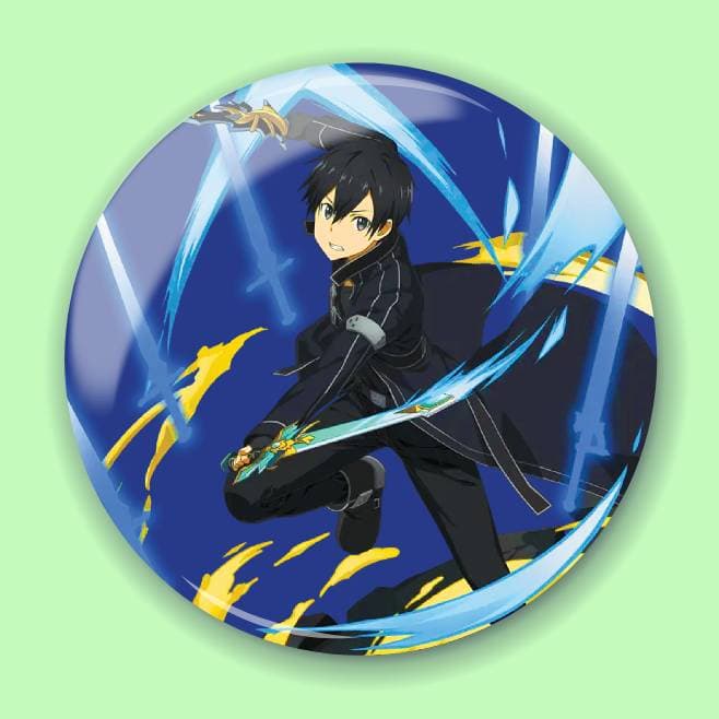 Аніме значок Мистецтво меча онлайн (Sword Art Online) 33, 56 мм, глянець