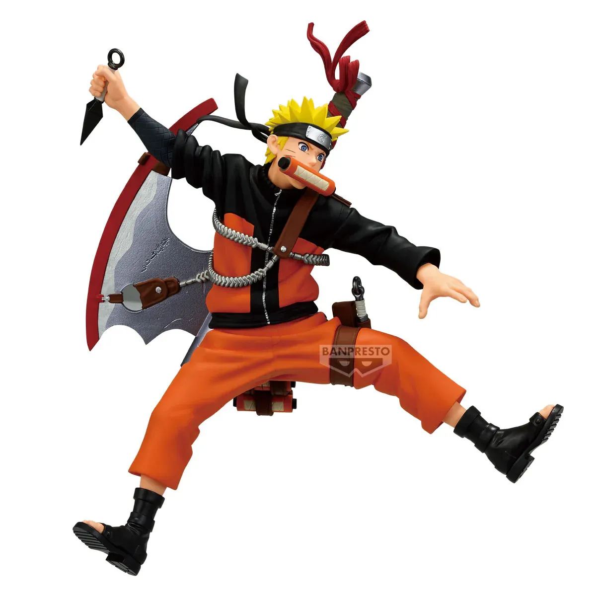 Аніме фігурка Наруто Узумакі (Naruto Uzumaki) — Наруто: Ураганні хроніки (Naruto: Shippuden), Vibration Stars 72 Series, 16 см, Banpresto 3