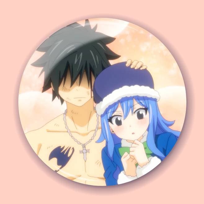 Аніме значок Хвіст Феї (Fairy Tail) 13, 56 мм, глянець