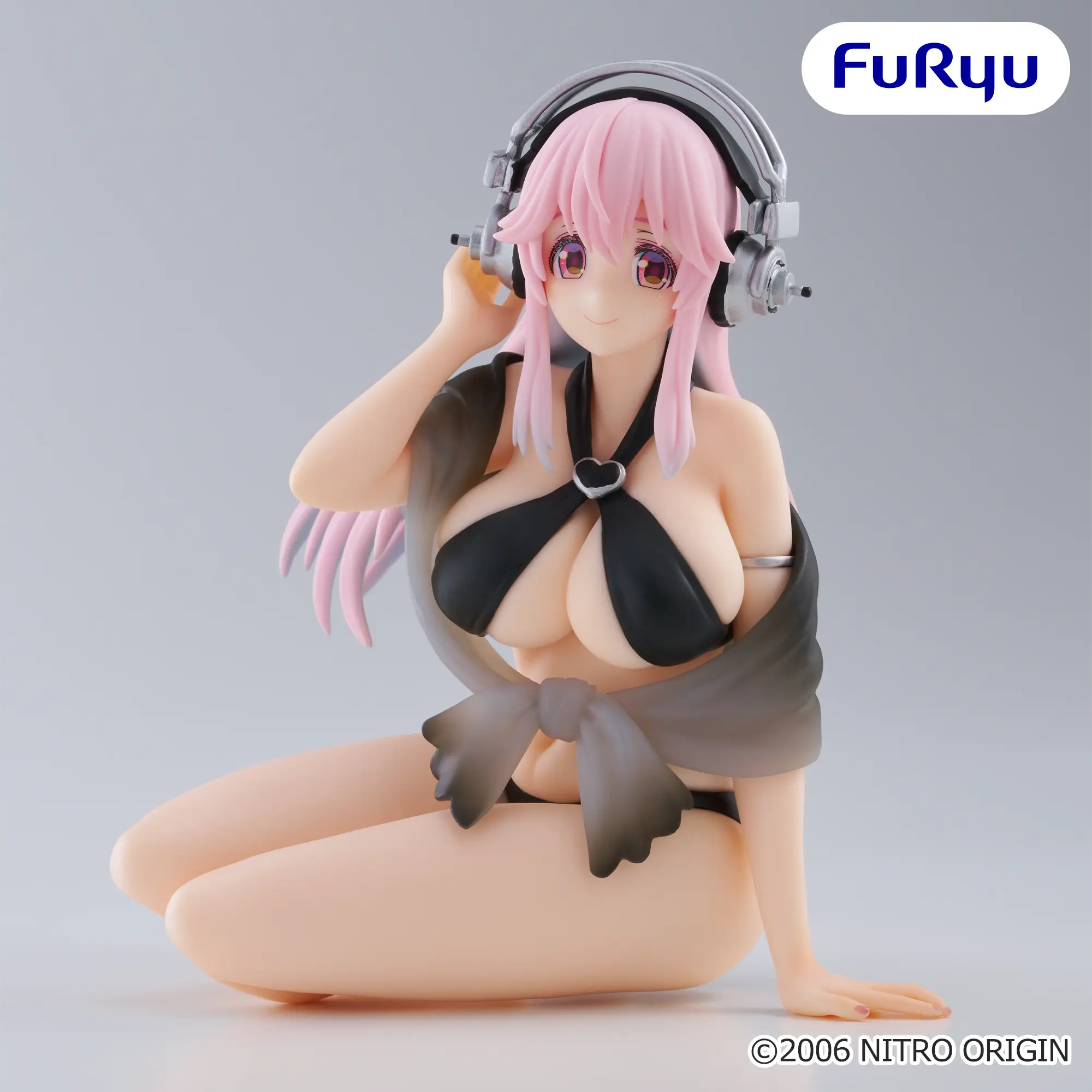 Аніме фігурка Супер Соніко (Super Sonico Summer Memory Ver.), серія Noodle Stopper, 11 см 4