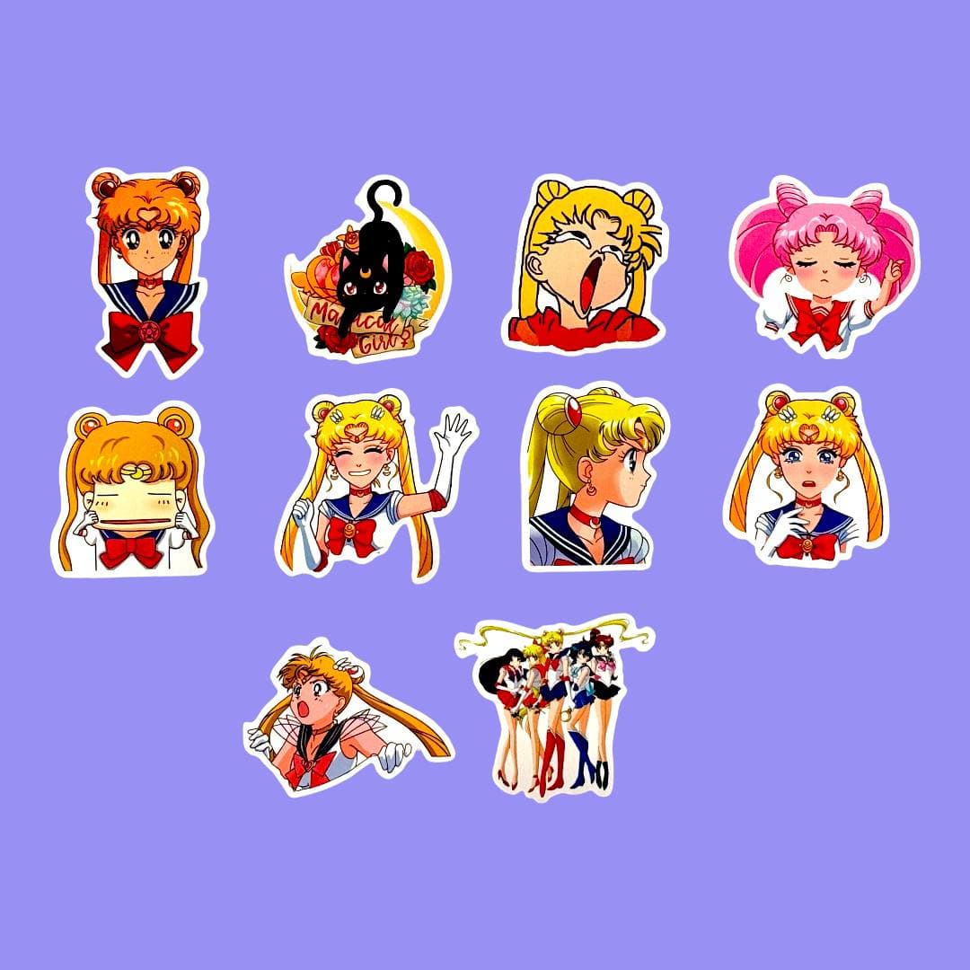 Наліпки по аніме Sailor Moon