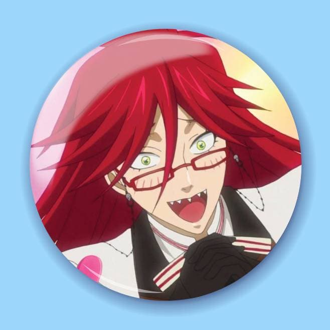 Аніме значок Темний дворецький (Black Butler) 29, 56 мм