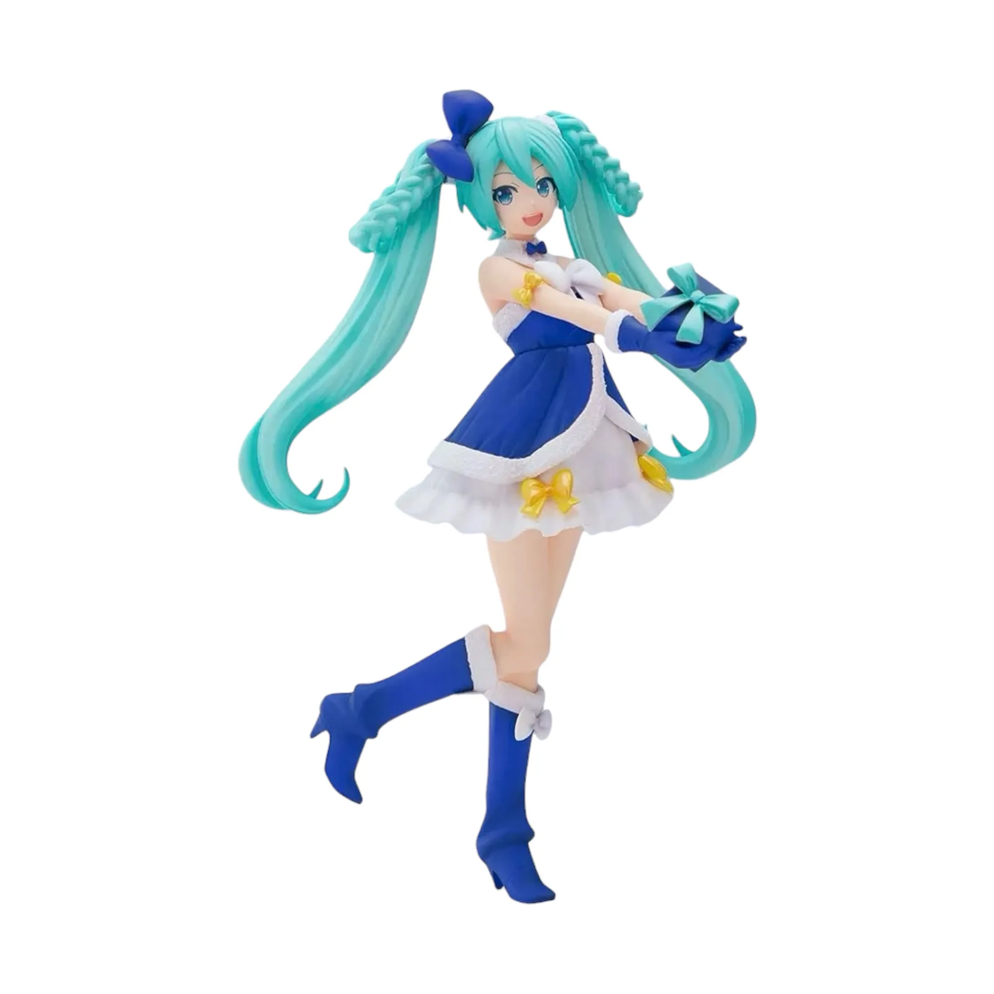 Аніме фігурка Хацуне Міку (Hatsune Miku: Sapphire Christmas Ver.), серія High Premium Figure, 21 см, виробник Sega