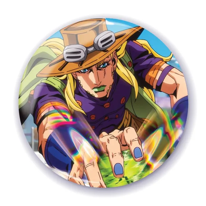 Аніме значок Неймовірні пригоди ДжоДжо (JoJo's Bizarre Adventure) 37, 56 мм