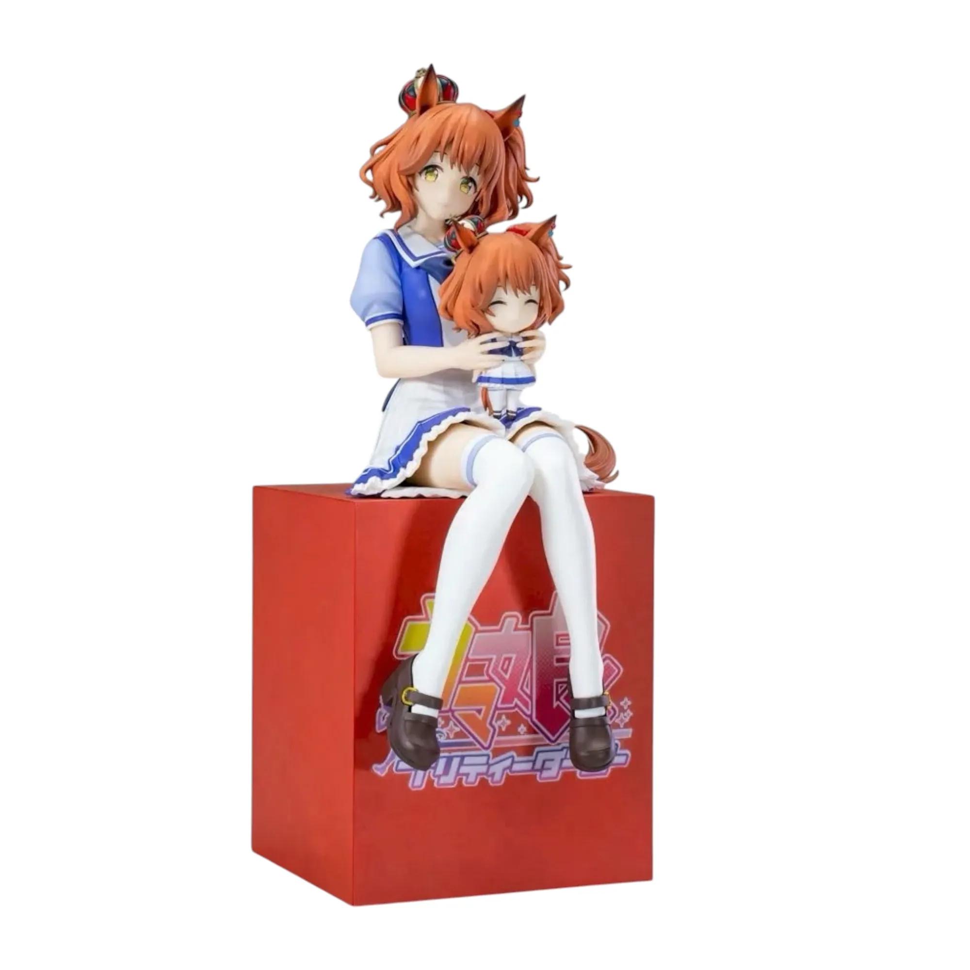 Аніме фігурка Астон Мачан (Aston Machan Sitting Ver.) — Кобилички: Доленосне дербі (Uma Musume Pretty Derby), колаборація XStellar, 20 см