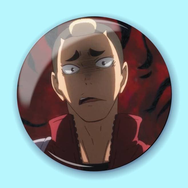 Аніме значок Волейбол (Haikyuu!!) 31, 56 мм, глянець