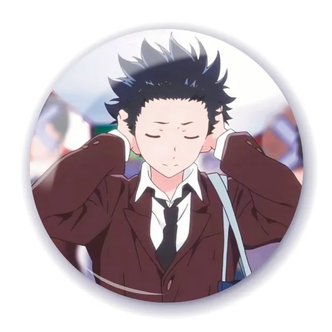 Аніме значок Форма голосу (A Silent Voice) 23, 56 мм, глянець
