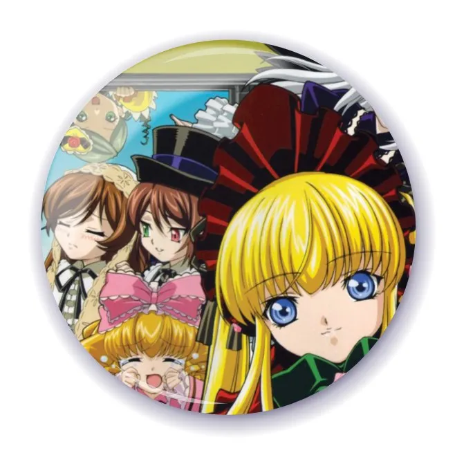 Аніме значок Діви Розена (Rozen Maiden) 1, 56 мм, глянець
