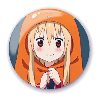 Аніме значок Дволика сестричка Умару (Himouto! Umaru-chan) 7, 56 мм, глянець