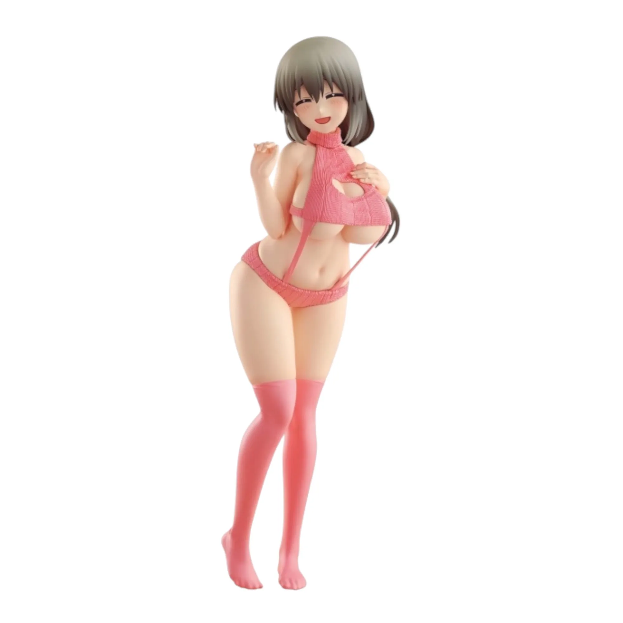 Аніме фігурка Цукі Узакі (Tsuki Uzaki: Sweater Swimsuit Ver.) — Узакі хоче гуляти! (Uzaki-chan Wants to Hang Out!), серія Eternal Romance Figure, 27 см, виробник Banpresto