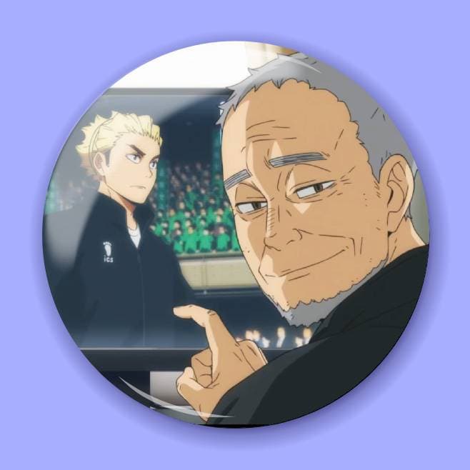 Аніме значок Волейбол (Haikyuu!!) 101, 56 мм