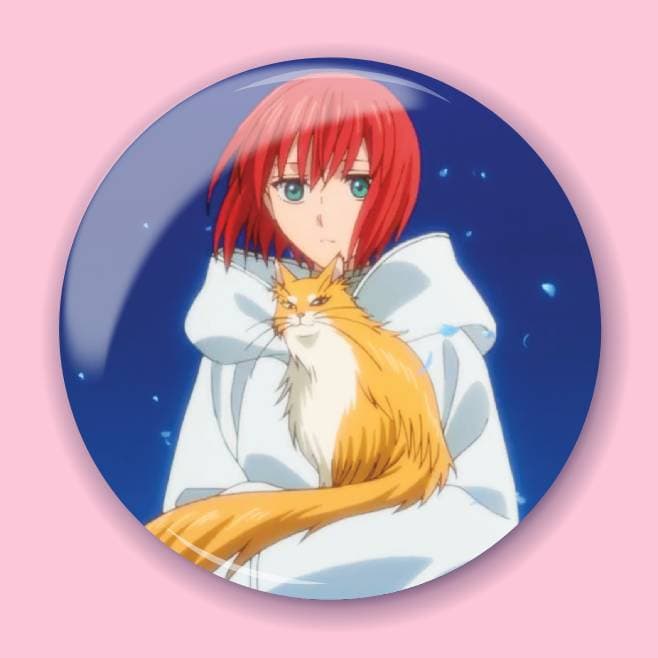 Аніме значок Наречена чаклуна (The Ancient Magus' Bride) 40, 56 мм