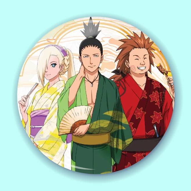 Аніме значок Наруто (Naruto) 8, 56 мм