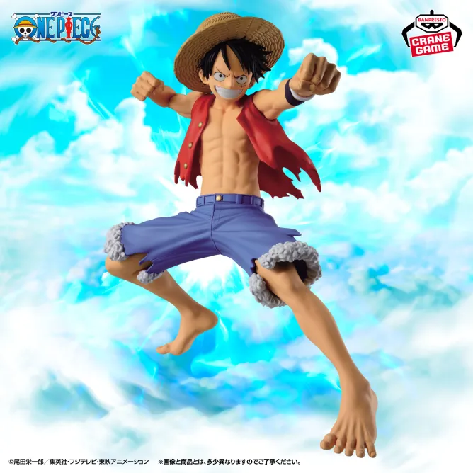 Аніме фігурка Манкі Д. Луффі (Monkey D. Luffy) — Ван-Піс (One Piece), серія Cross Posing, 16 см, виробник Banpresto 2