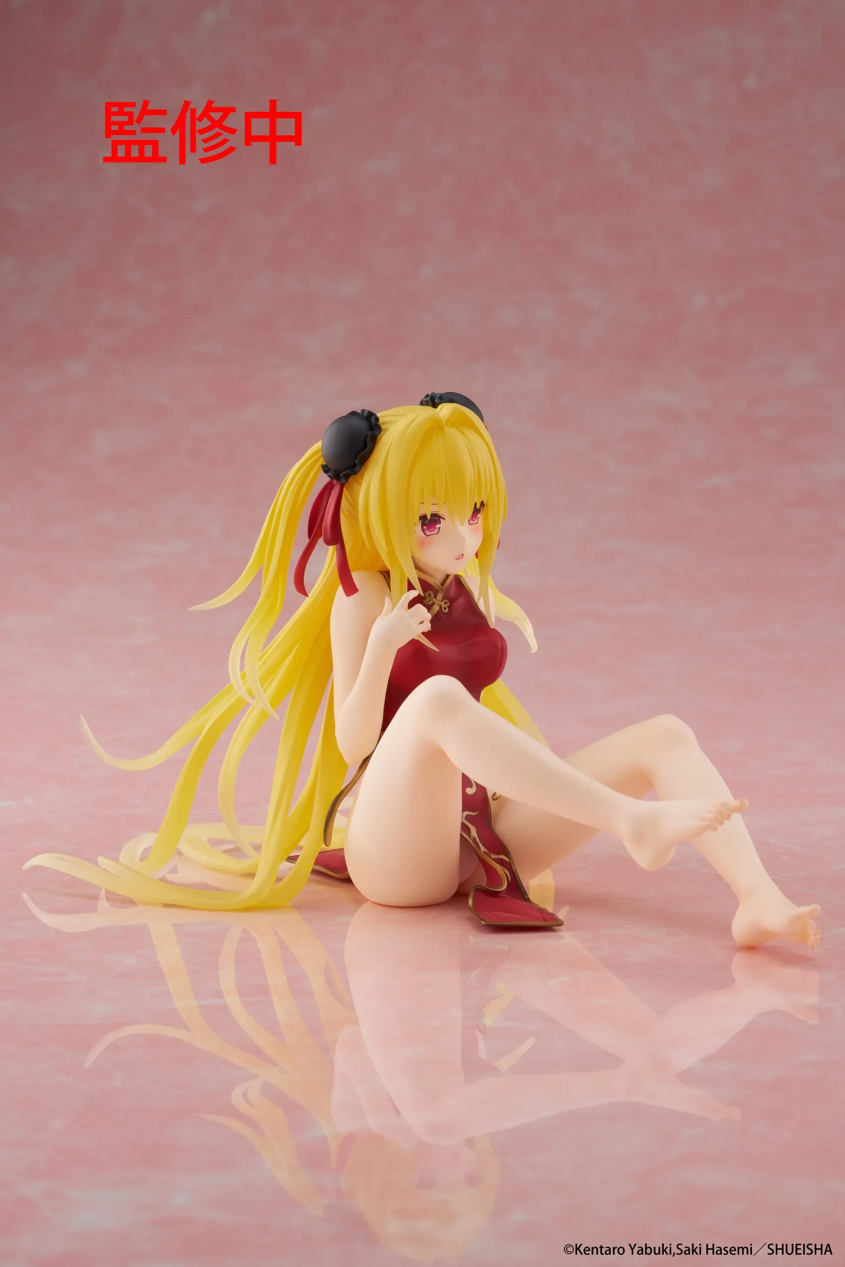 Аніме фігурка Ґолден Даркнесс (Golden Darkness) Desktop Cute Taito (Chinese Dress Ver.) — Нещастя кохання (To Love-Ru), 13 см 9