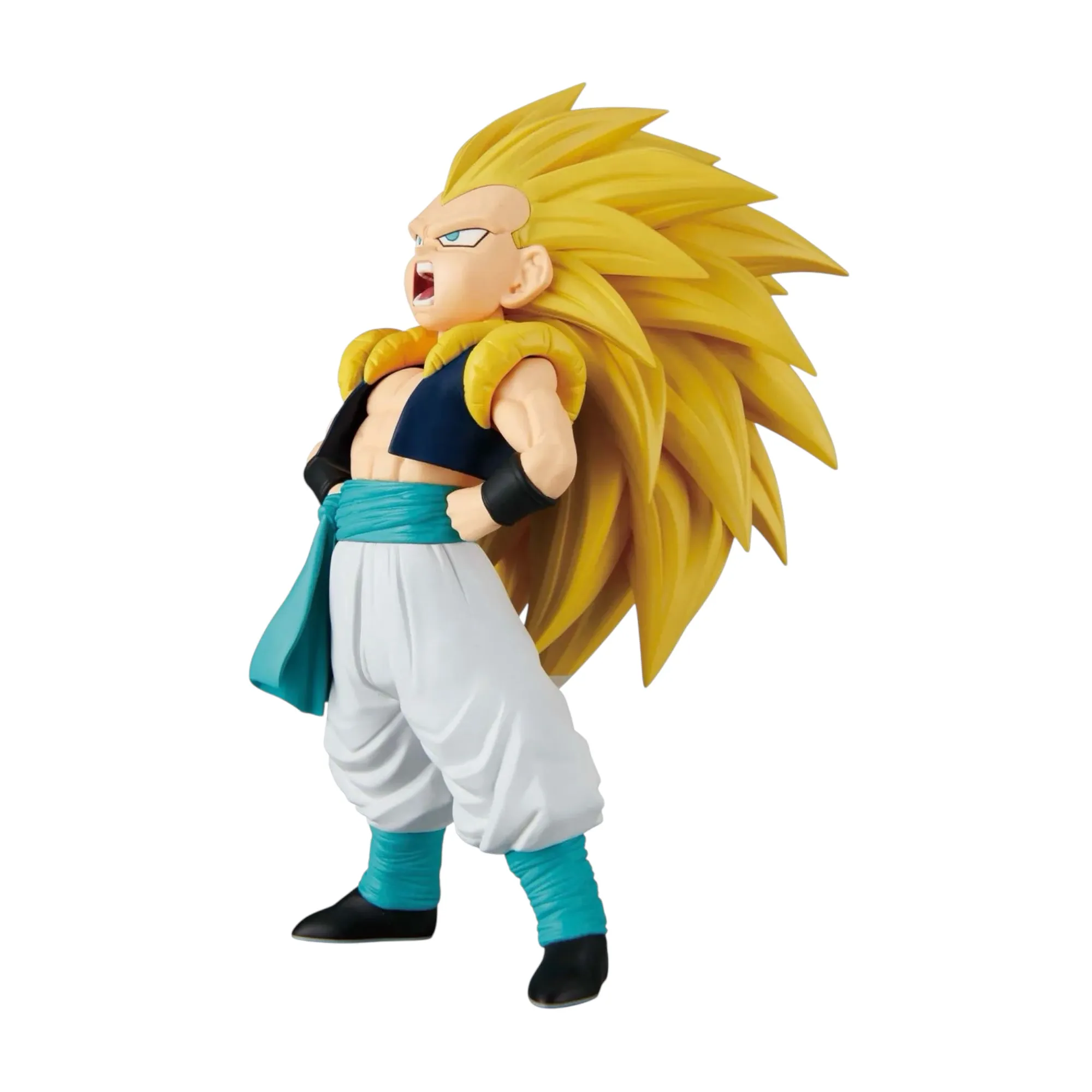 Аніме фігурка Ґотенкс (Gotenks) Super Saiyan 3 Solid Edge Work Banpresto — Яйця дракона (Dragon Ball), 16 см