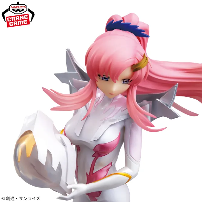 Аніме фігурка Лакус Клайн (Lacus Clyne: Pilot Suit Pearl Color Ver.) — Мобільна броня Ґандам (Mobile Suit Gundam SEED FREEDOM), серія GLITTER&GLAMOURS, 22 см, виробник Banpresto 3