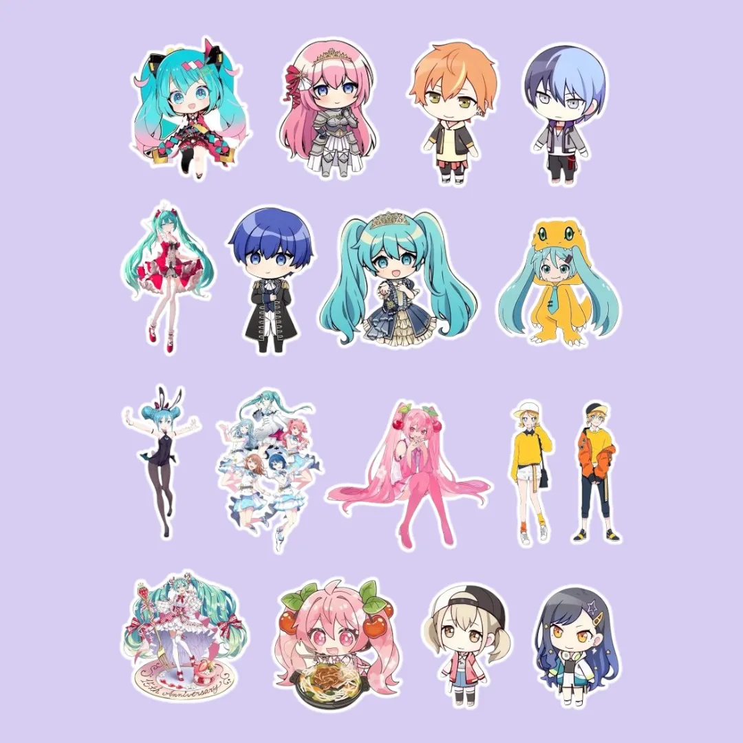 Наліпки Hatsune Miku 1