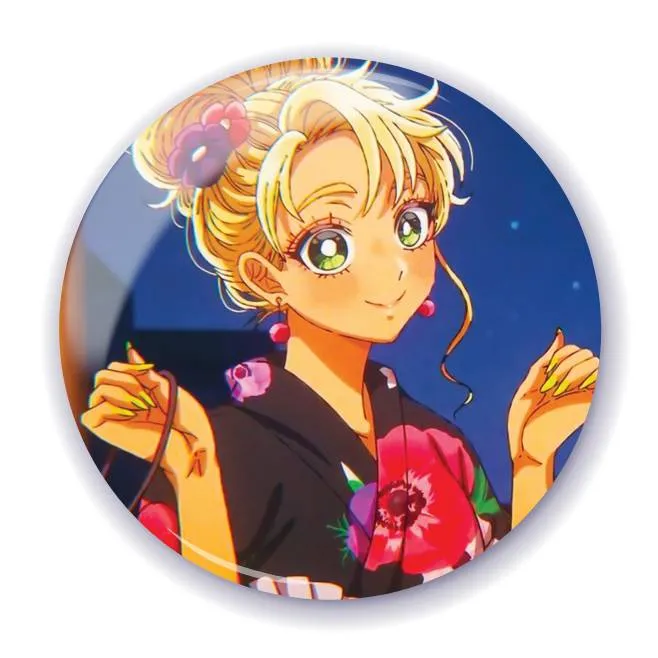 Аніме значок Невже добрих до отаку ґяру не існує!? (Otaku ni Yasashii Gal wa Inai no) 3, 56 мм