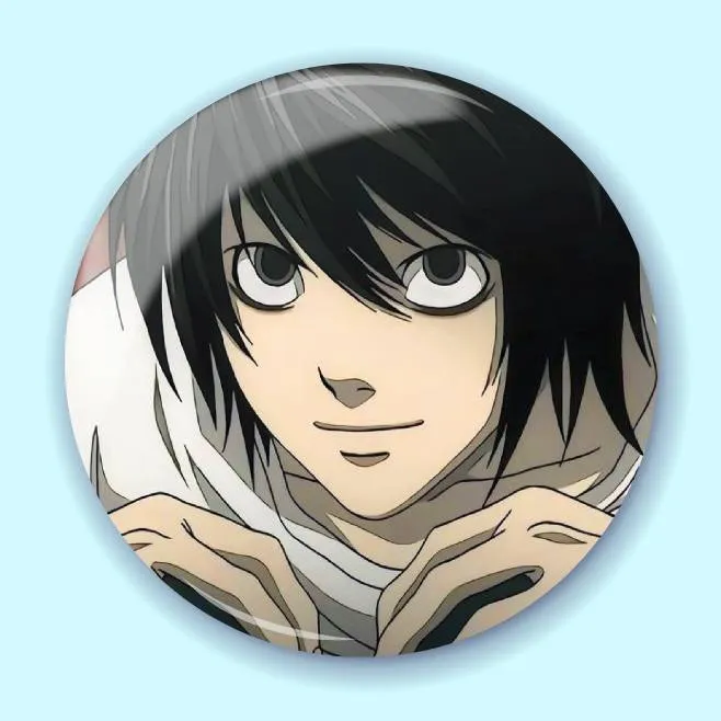 Аніме значок Зошит смерті (Death Note) 15, 56 мм