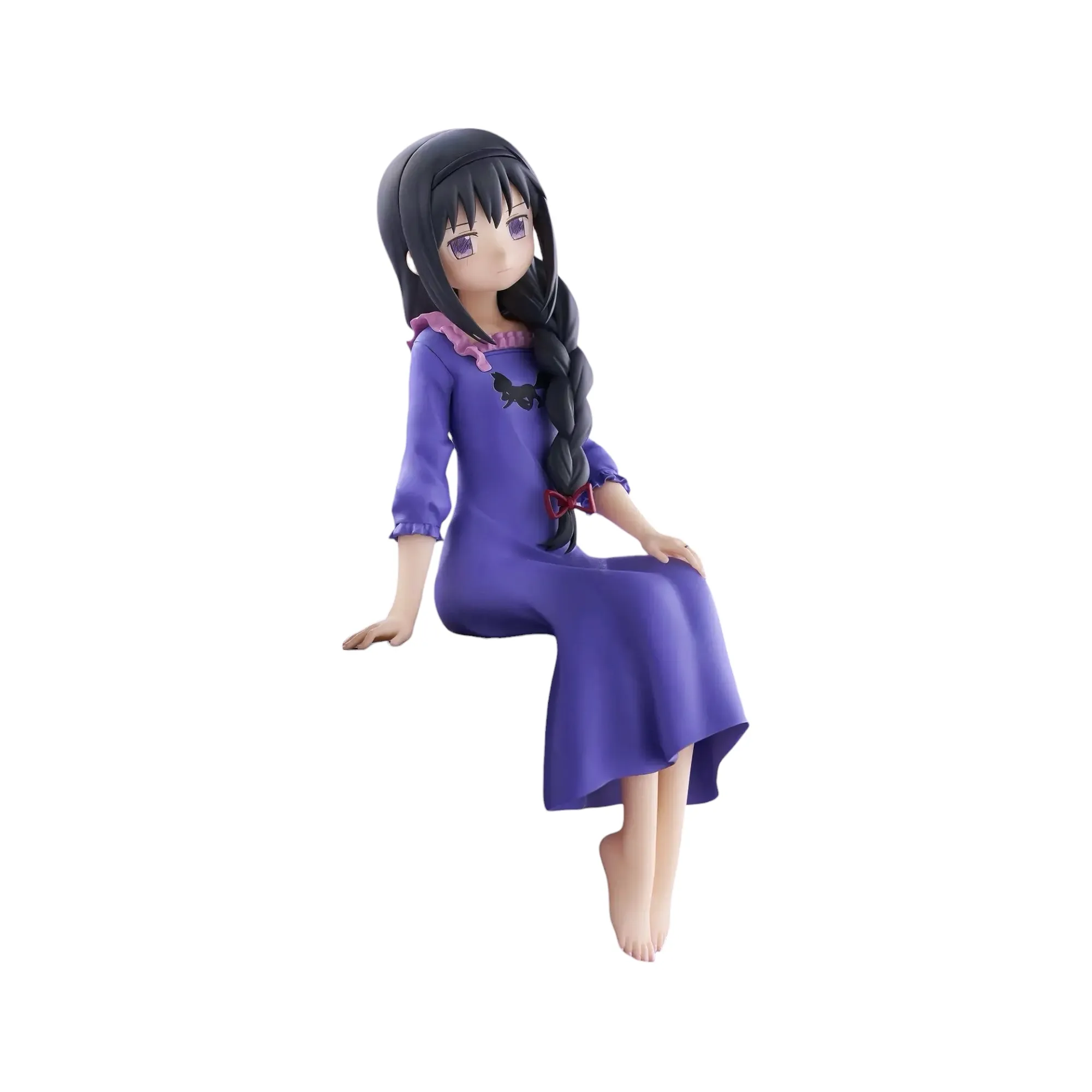 Аніме фігурка Хомура Акемі (Homura Akemi Themed Nightwear Ver.) — Дівчинка-чарівниця Мадока Маґіка (Puella Magi Madoka Magica), серія Noodle Stopper, 15 см