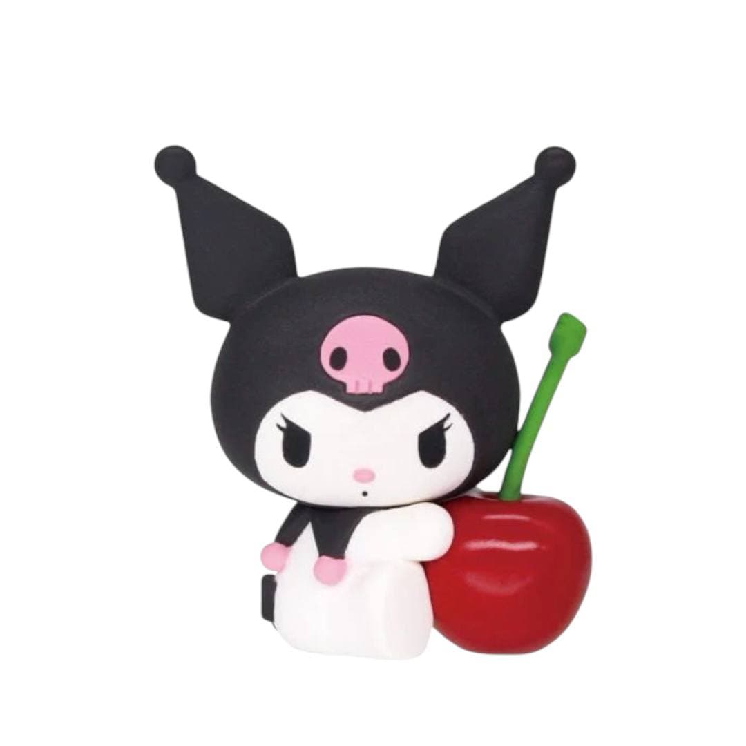 Аніме фігурка Хелло Кітті та її друзі — Куромі (Kuromi) Sanrio, Onegai My Melody, Twinchees My Favorite Color, 4 см