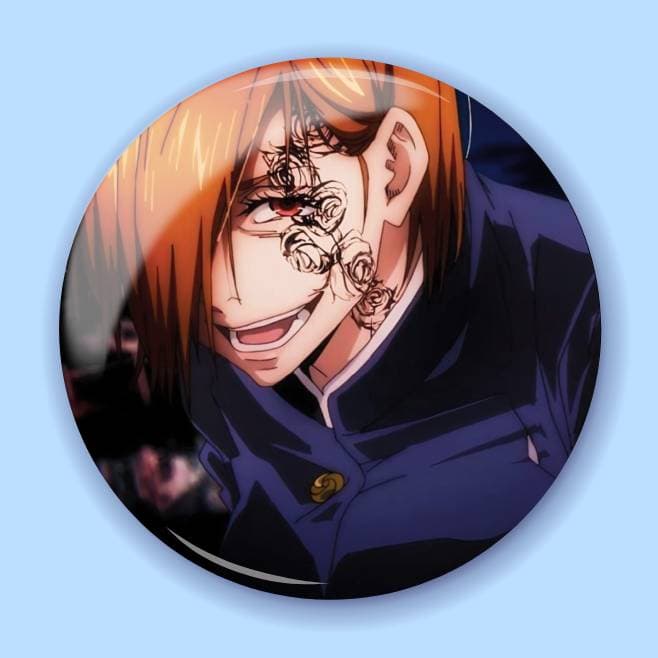 Аніме значок Магічна битва (Jujutsu Kaisen) 15, 56 мм, глянець