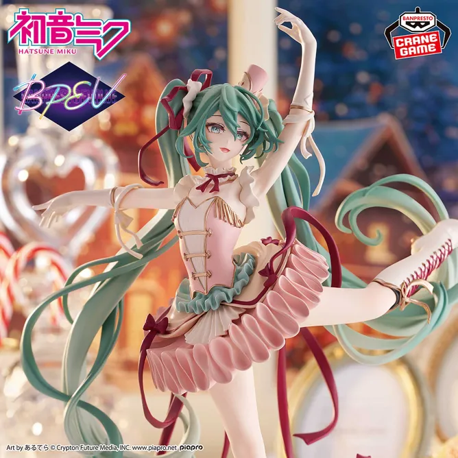 Аніме фігурка Хацуне Міку (Hatsune Miku: Nutcracker Ver.) — Вокалоїд (Vocaloid), серія Evolve Classical Tuning, 24 см, виробник Banpresto 2