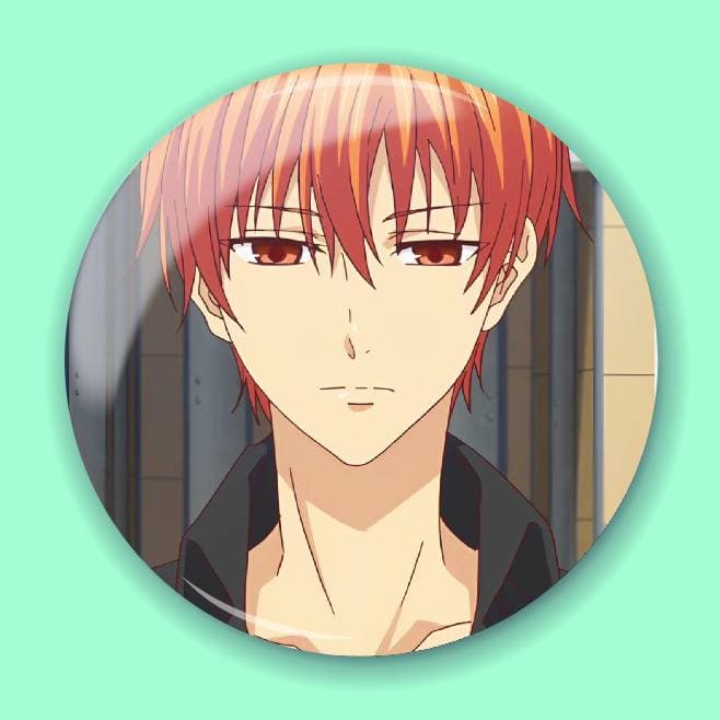 Аніме значок Кошик фруктів (Fruits Basket) 33, 56 мм, глянець