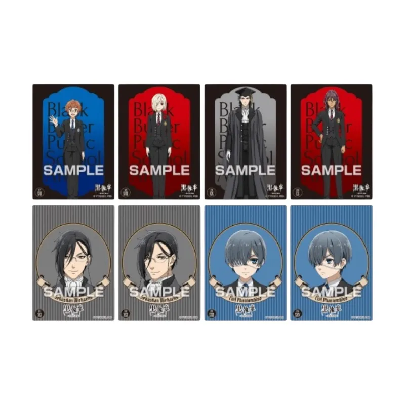 Аніме картки Boarding School Edition Clear Collection Ensky — Темний дворецький (Black Butler) 4