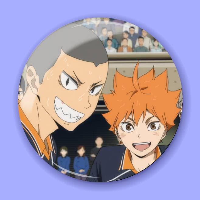 Аніме значок Волейбол (Haikyuu!!) 98, 56 мм