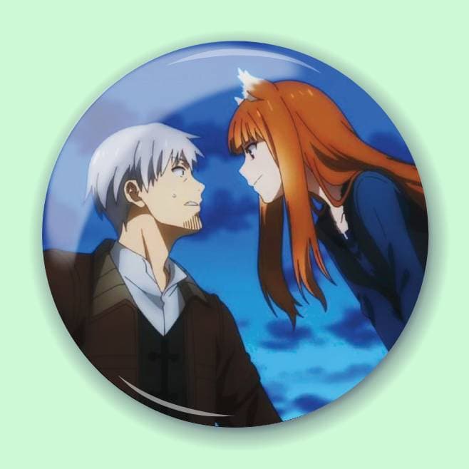 Аніме значок Вовчиця та спеції (Spice and Wolf) 4, 56 мм