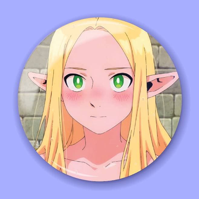 Аніме значок Смаколики з підземелля (Delicious in Dungeon) 34, 56 мм