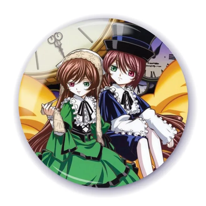 Аніме значок Діви Розена (Rozen Maiden) 4, 56 мм, глянець