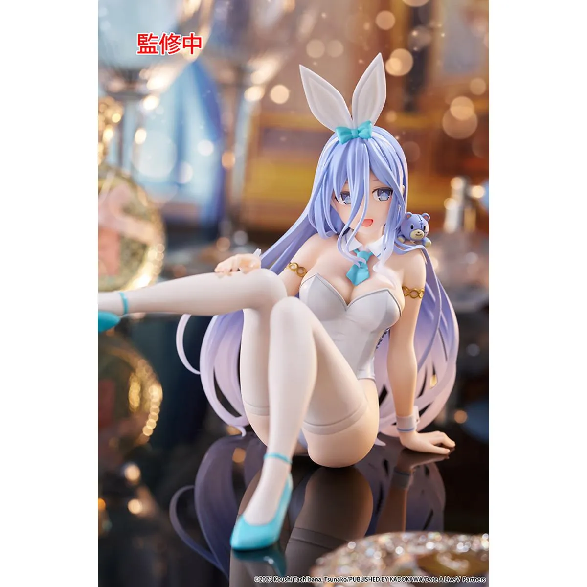 Аніме фігурка Міо Такамія (Mio Takamiya) Desktop Cute Bunny Ver. Taito — Побачення з життям (Date A Live), 13 см 6